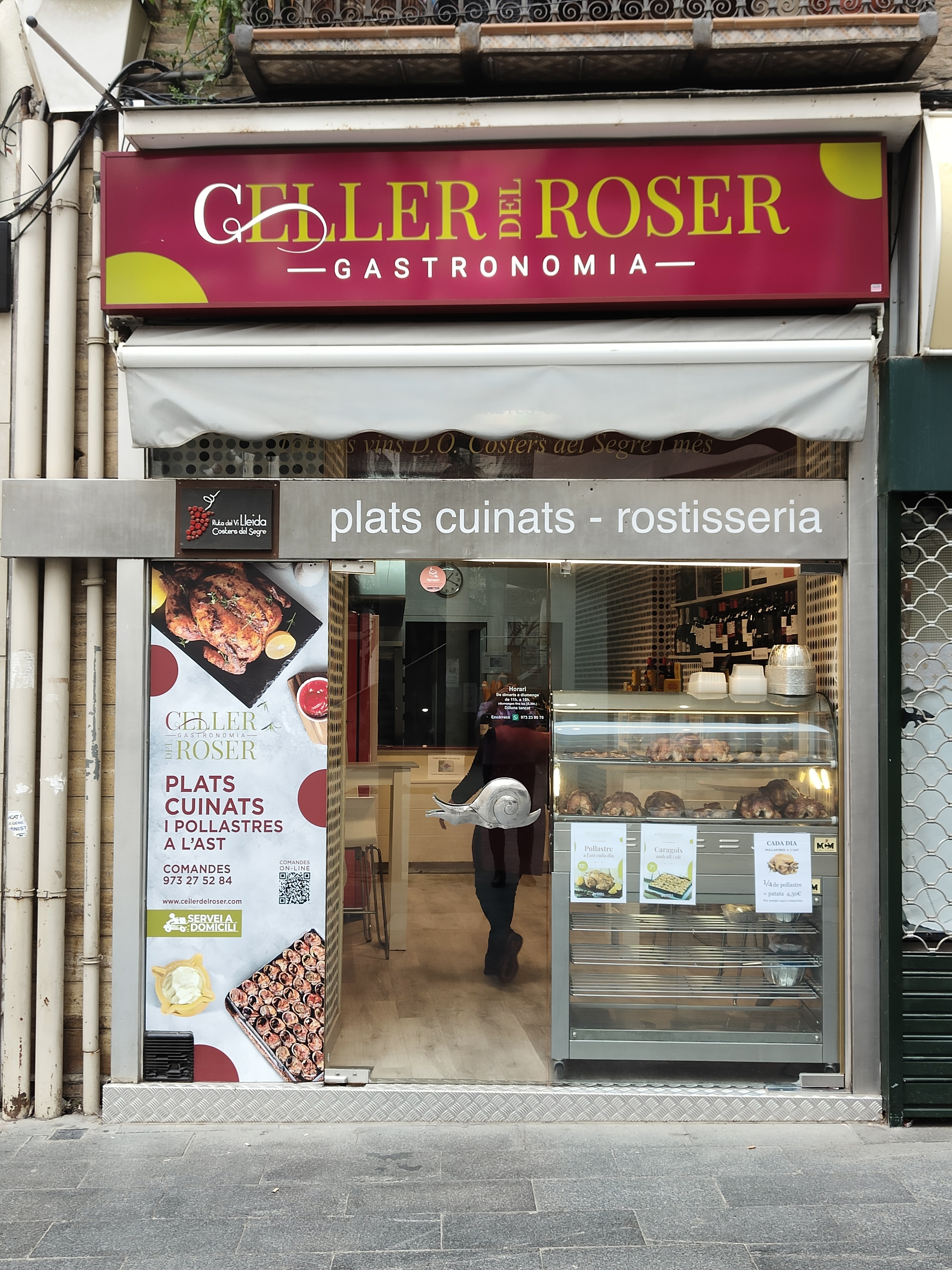 Traspàs comerç de menjar per emportar.